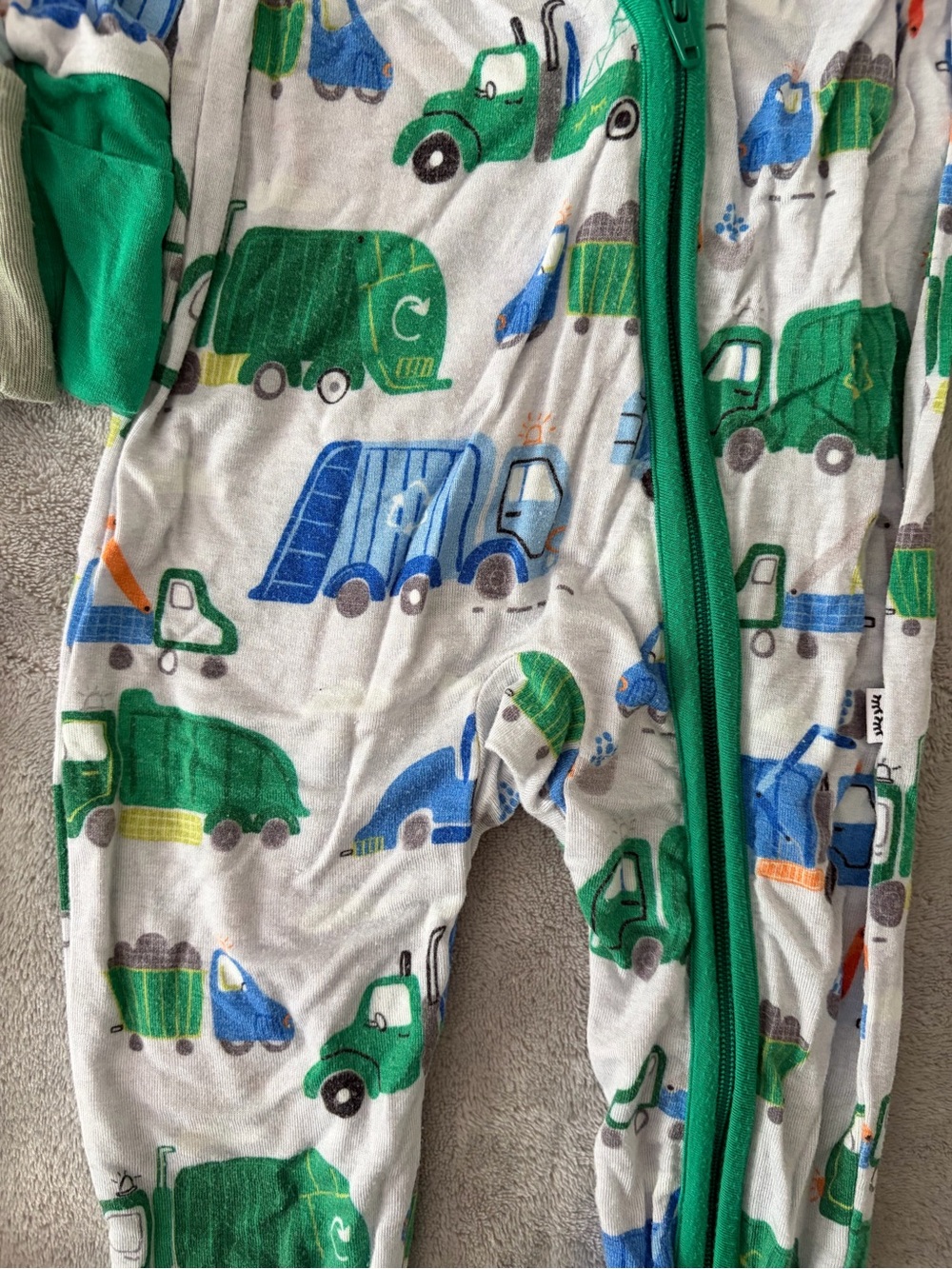 Little sleepies zippies 6-12months set of 2 - Picture 3 of 5